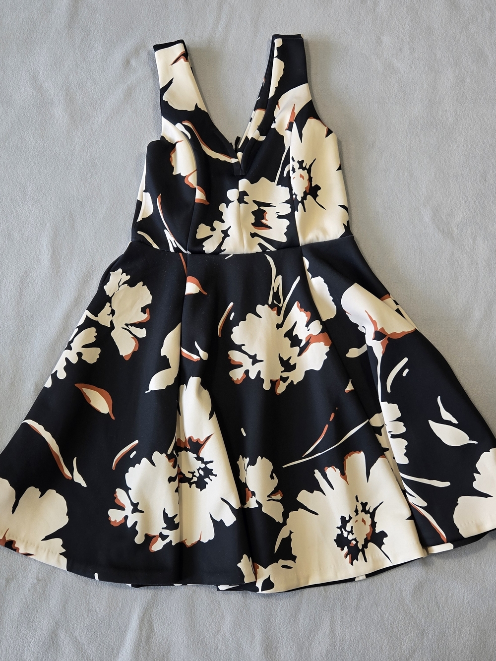 Maeve Anthropologie Floral Fit & Flare Dress Sz 6